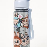 Labubu Straw Water Bottle Blue