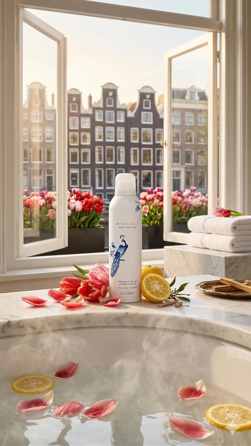 RITUALS Foaming Shower Gel - Dutch Tulip & Yuzu - Image 3