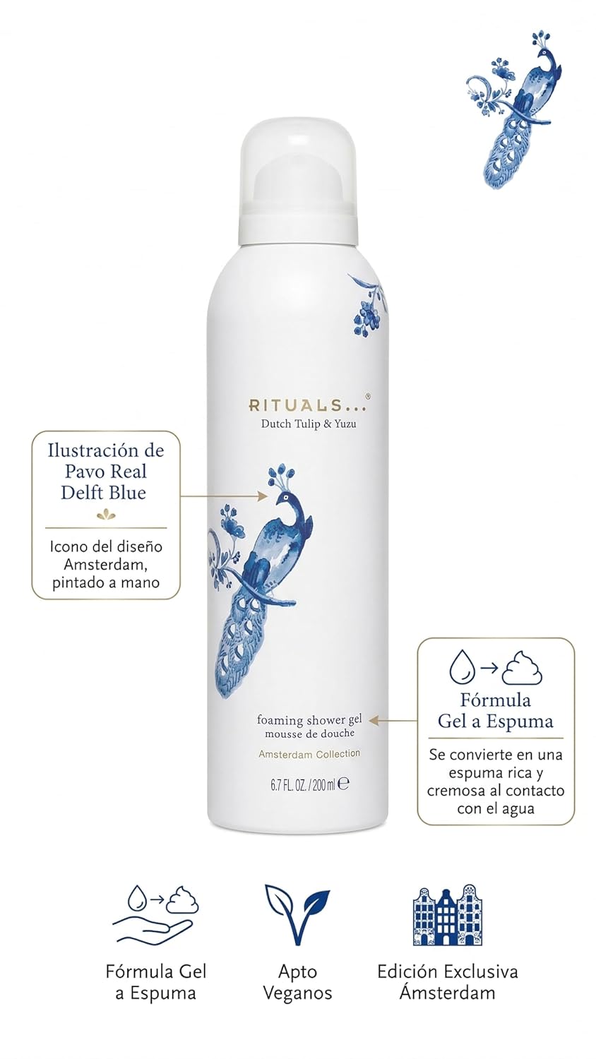 RITUALS Foaming Shower Gel - Dutch Tulip & Yuzu - Image 4