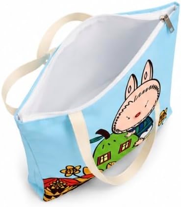 Labubu Pear Tote Bag Zipper - Image 4