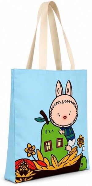 Labubu Pear Tote Bag Zipper